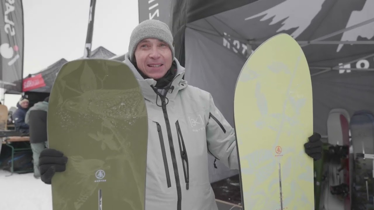Burton nouveautés snowboard 2026
