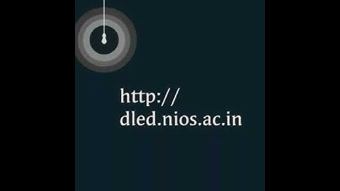 4th semester result  nios deled. 508,509/10, Use dled.nios.ac.in
