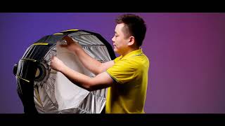 Thiết Bị Studio Emailypro Softbox Parabolic 120Cm Nicefoto Grid