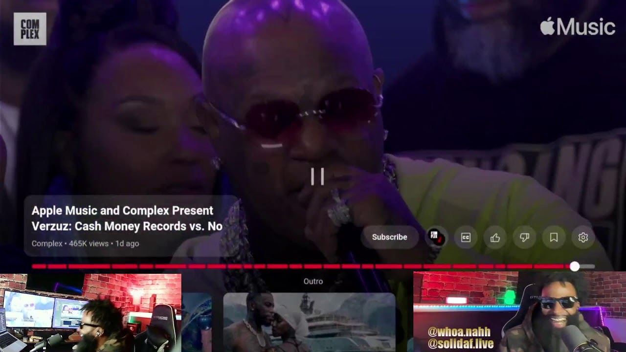 No Limit 🪖 vs Cash Money💰 Verzuz 🆚 w/Reactions by Whoa Nahh LIVE