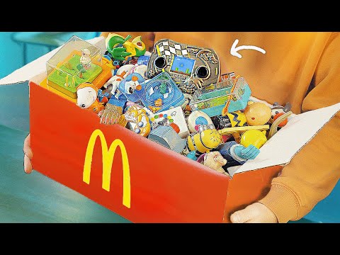 видео: МЫ НАШЛИ ИГРУШКИ ИЗ MCDONALDS 2000х !)