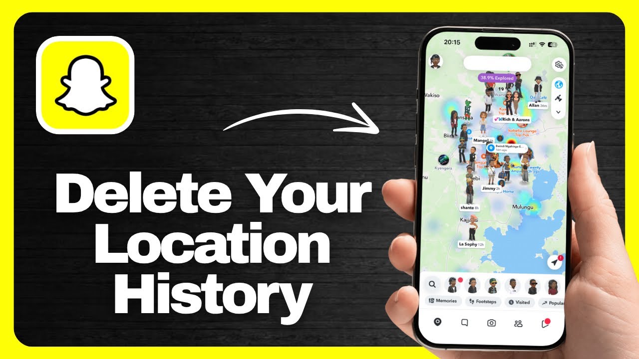 How to Delete Your Location History on Snapchat Map