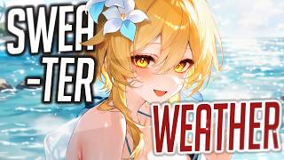 Nightcore - Sweater Weather (Female Version) Lyrics