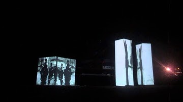 colloid and videoot | live modular and 3D video mappings