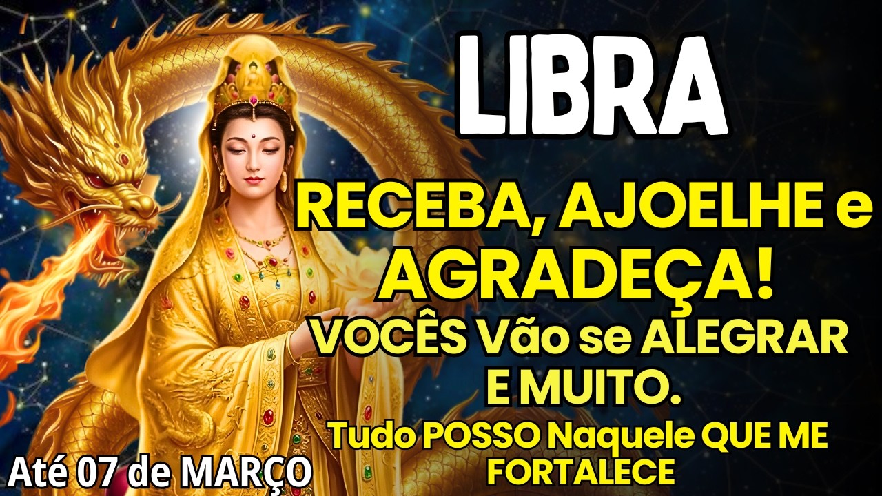 LIBRA ♎ RECEBA AJOELHE E AGRADEÇA! VOCÊ TIROU A SORTE GRANDE😱💎 VÃO SE ALEGRAR MUITO! SEGURE A LÍNGUA