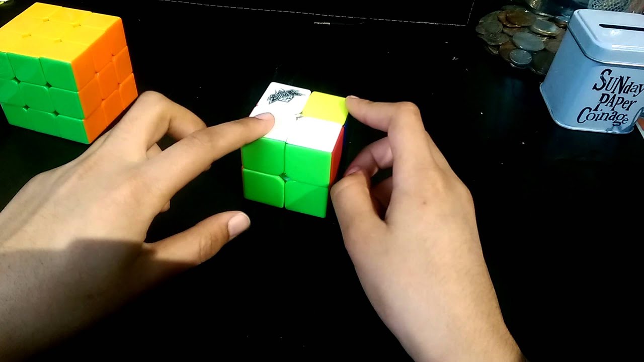 How To Solve A 2 By 2 Rubiks Cube Youtube