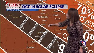 Eclipse Forecast: What will the skies look like for the Oct. 14, 2023 annular eclipse