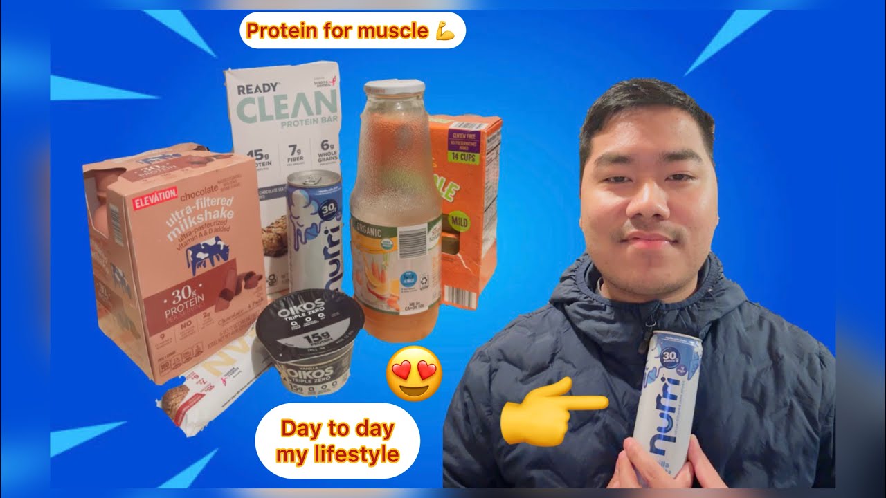 Day to Day of My Lifestyle 😍 Protein for Muscle 💪 Be healthy- Smile all the time 😊 