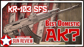 Cover Image for Kalashnikov USA KR-103 SFS Rifle - All-American AK-103 Clone