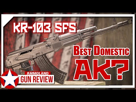 Kalashnikov USA KR-103 SFS Rifle - All-American AK-103 Clone