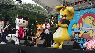 【Highway to Oga】2018.7.14～ほぼGCB47ステージ@ふなっしー梨祭り2018 1日目@神宮外苑特設ステージ