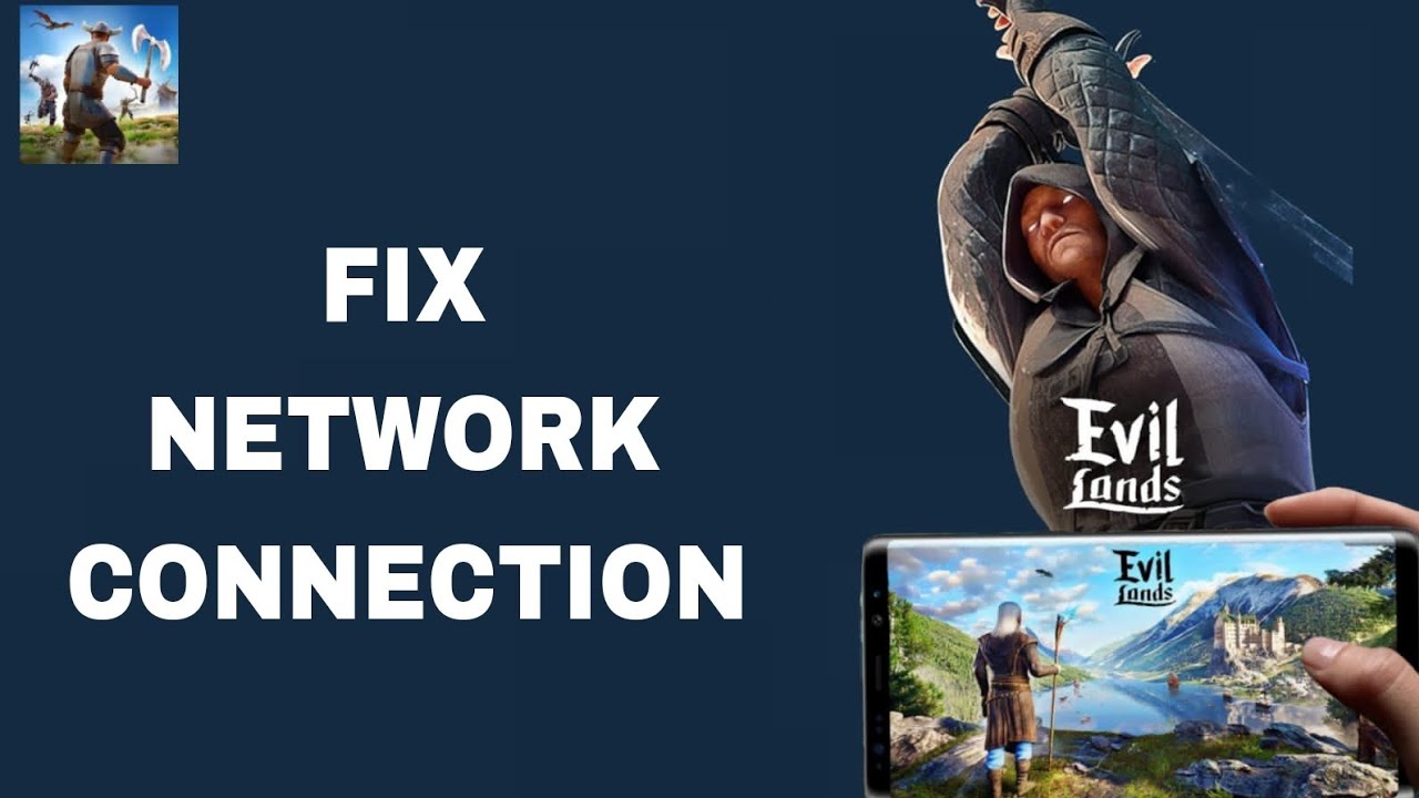 How To Fix And Solve Network Connection On Evil Lands App | Final ...