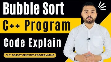 Mastering Bubble Sort in Urdu/Hindi: C++ Program Code
