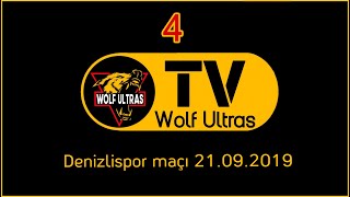 KAPALI KALE | Denizlispor maçı tribün görüntüleri (Wolf Ultras)