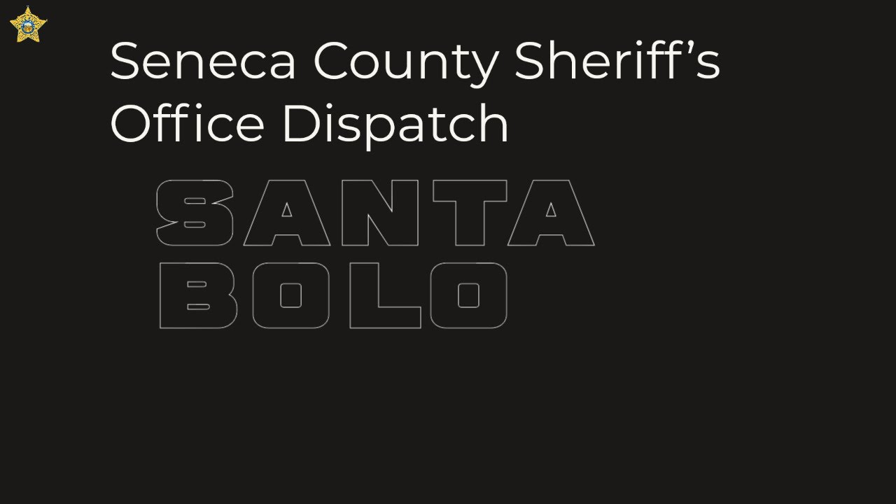 Seneca County Sheriff's Office Santa BOLO YouTube