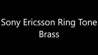 Sony Ericsson ringtone - Brass