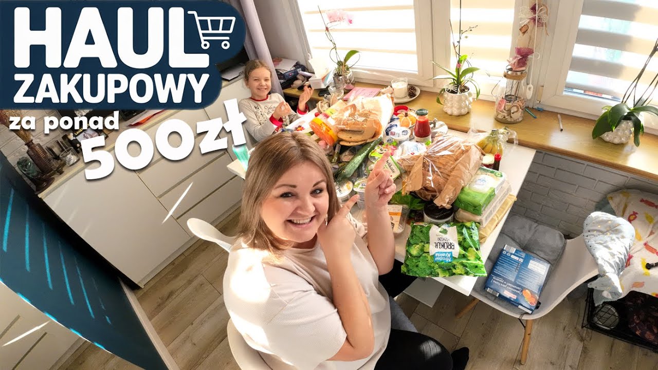 Haul Zakupowy za ponad 500zł! Jak myślicie? Wystarczy  na tydzień? Zakupy z biedronki i aldi #haul