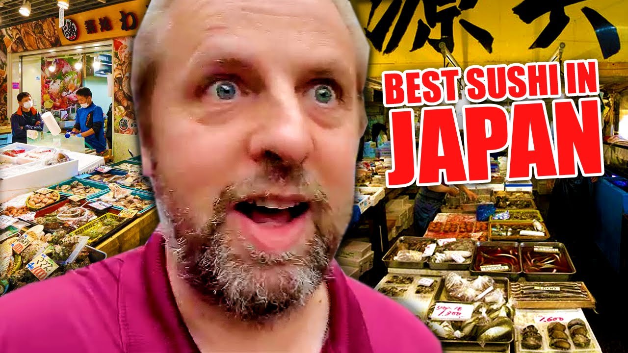 Best Sushi in Japan Tsukiji Fish Market YouTube