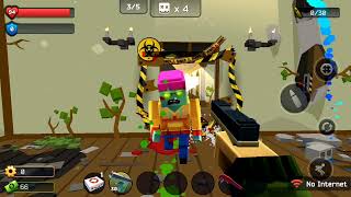 Pixel Combat: Zombies Strike. Survival in 3D zombie world! A lot of guns