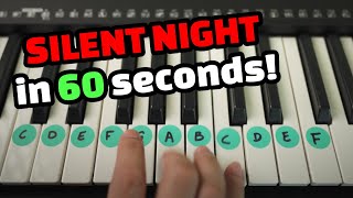 Learn to Play Silent Night in 60 seconds #shorts