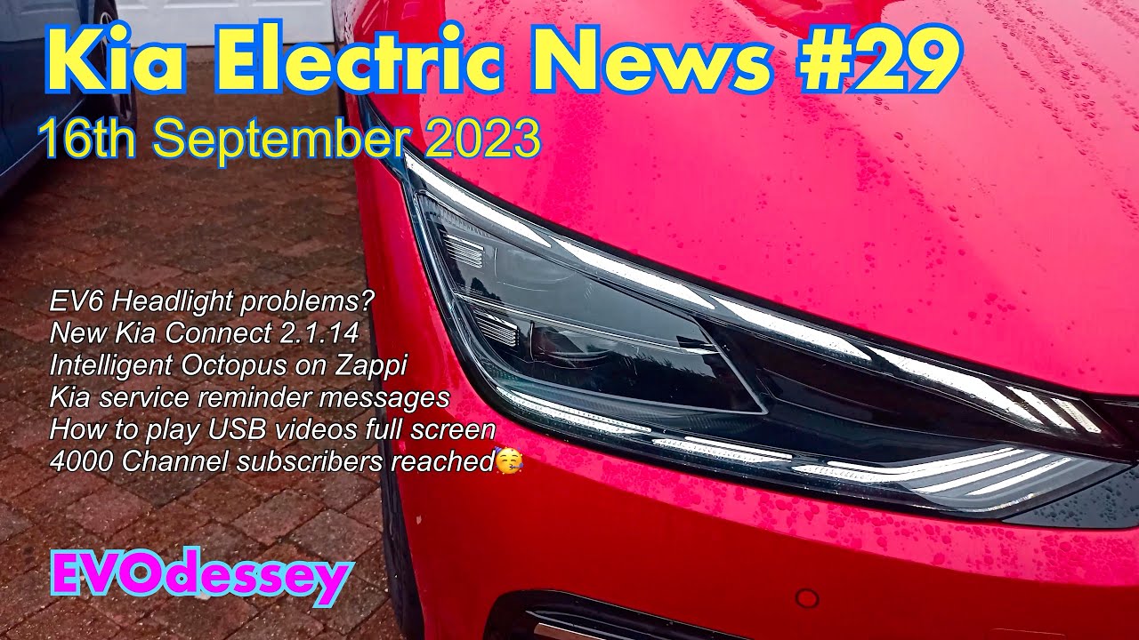 Kia Electric News 29 16th September 2023 YouTube