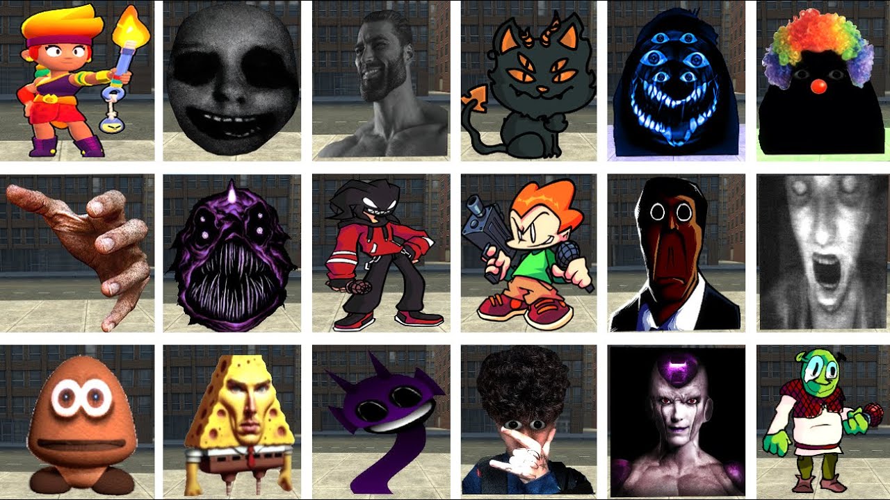 Random Of All The Nexbots In Garry's Mod \ Gmod \ 2K