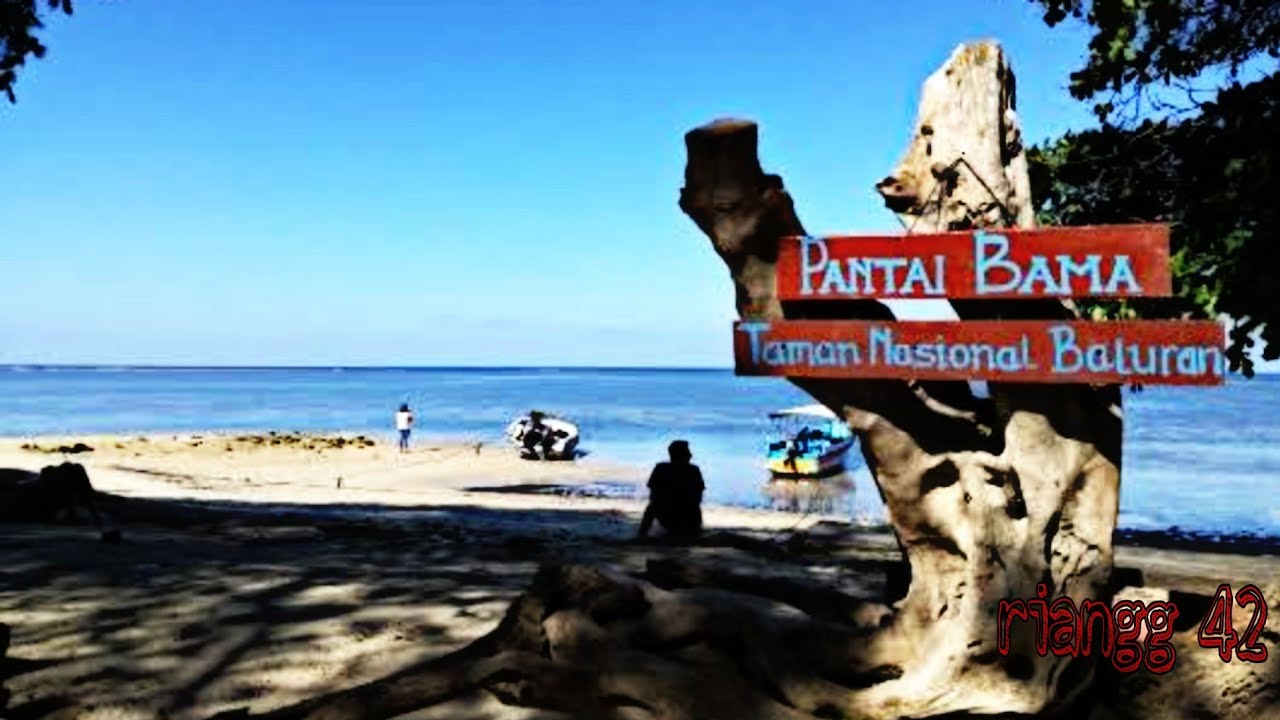 WISATA PANTAI BAMA BALURAN SITUBONDO PART II YouTube