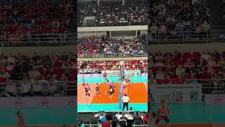 Not just a spike… a highlight reel in motion! Ara Galang owns the court #AraGalang #Galang #pvl