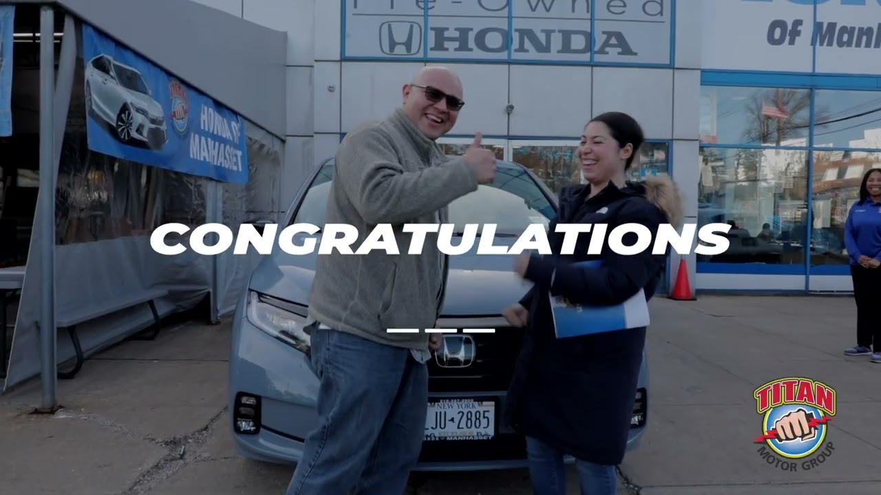 Congratulations on your 2024 Honda Odyssey sport. Welcome to the Titan family!