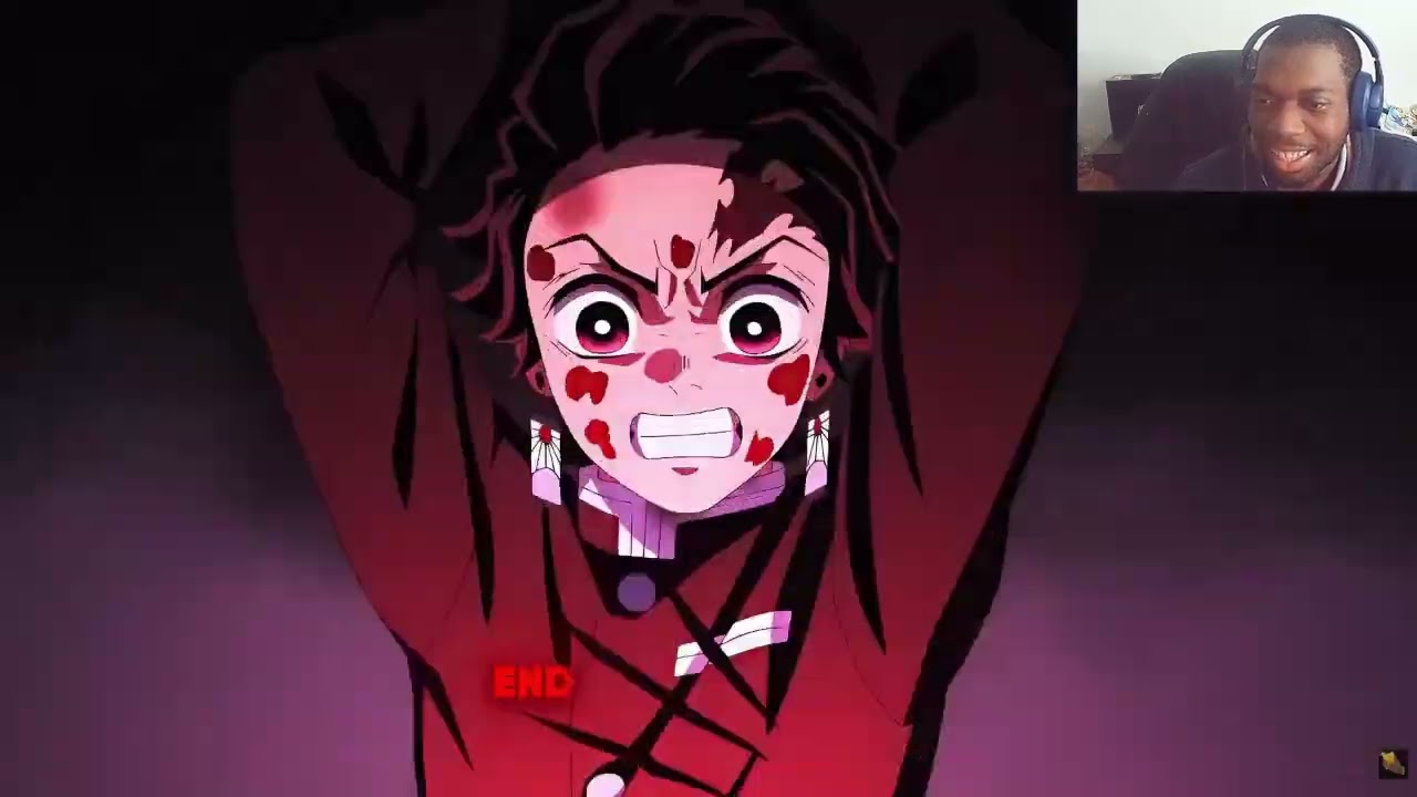 Реакция на британскую тренировку Танджиро