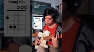 Midwest Emo Chords For When You Just Wanna Strum #midwestemo #mathrock #guitarlesson #chords #guitar