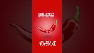 Text Manipulation In Photoshop | Chilli | Banana | Cucumber | Carrot #photoshopmanipulation