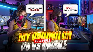 Is This the End of PC Players? Ban PC Players to Support Mobile Players? 🤔 screenshot 1