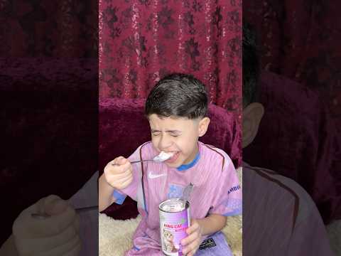بلونه اكل وصار قطة 🐈💁‍♂️