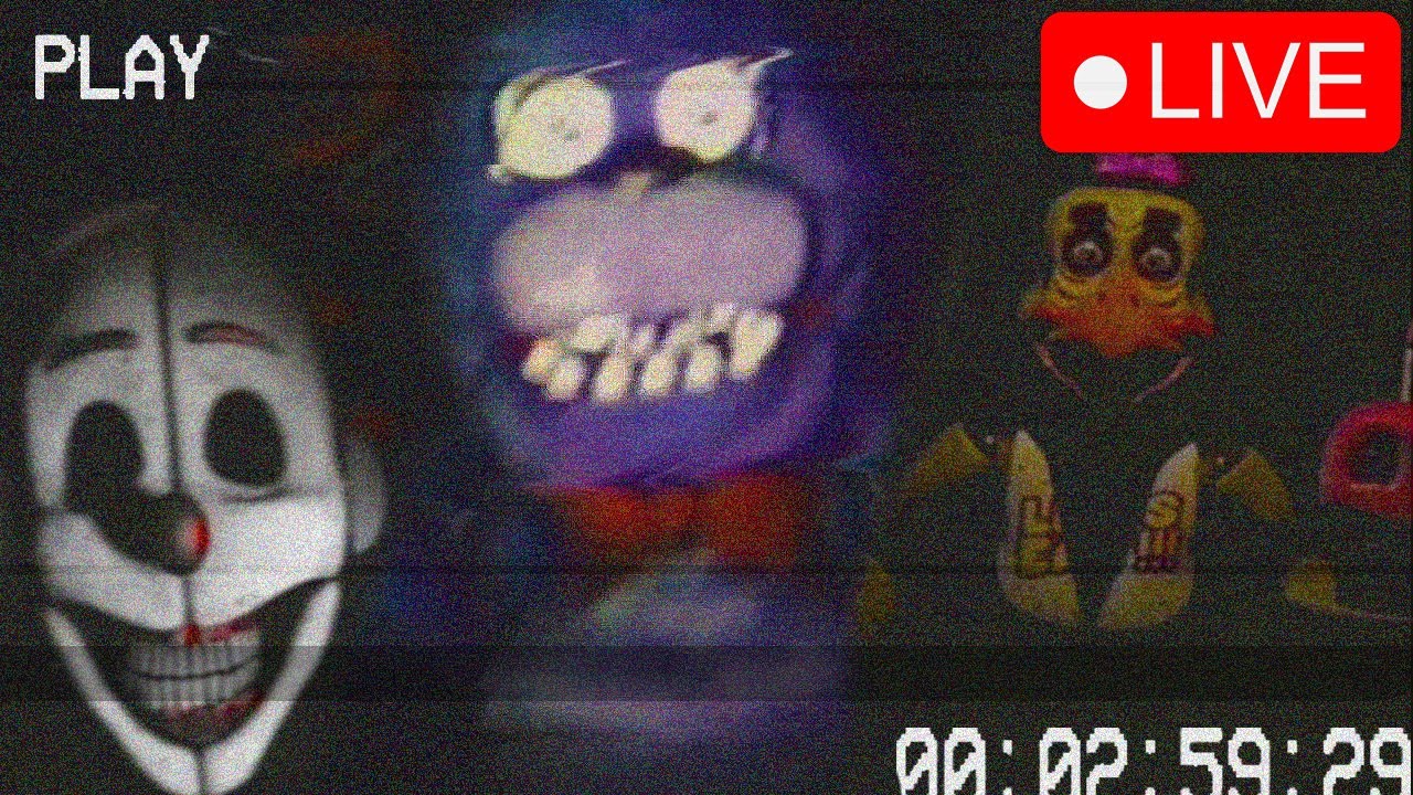 THE MOST DISTURBING FNAF TAPES ON THE (LIVE!) YouTube
