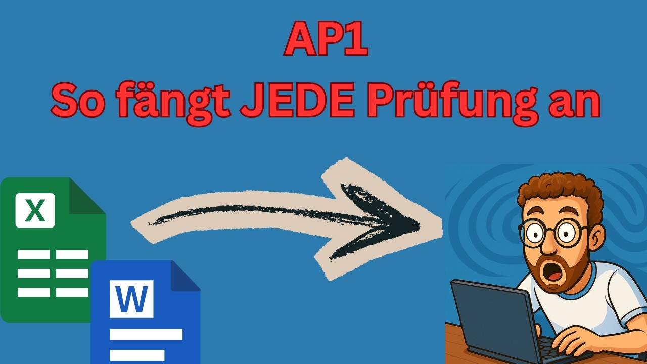 Excel für die AP1: Grundlagen #excel #abschlussprüfung #büromanagement #azubi