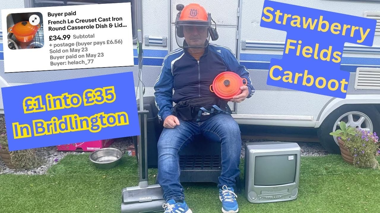 Turned £1 Into £35 at Bridlington Car Boot – You Won’t Believe It!