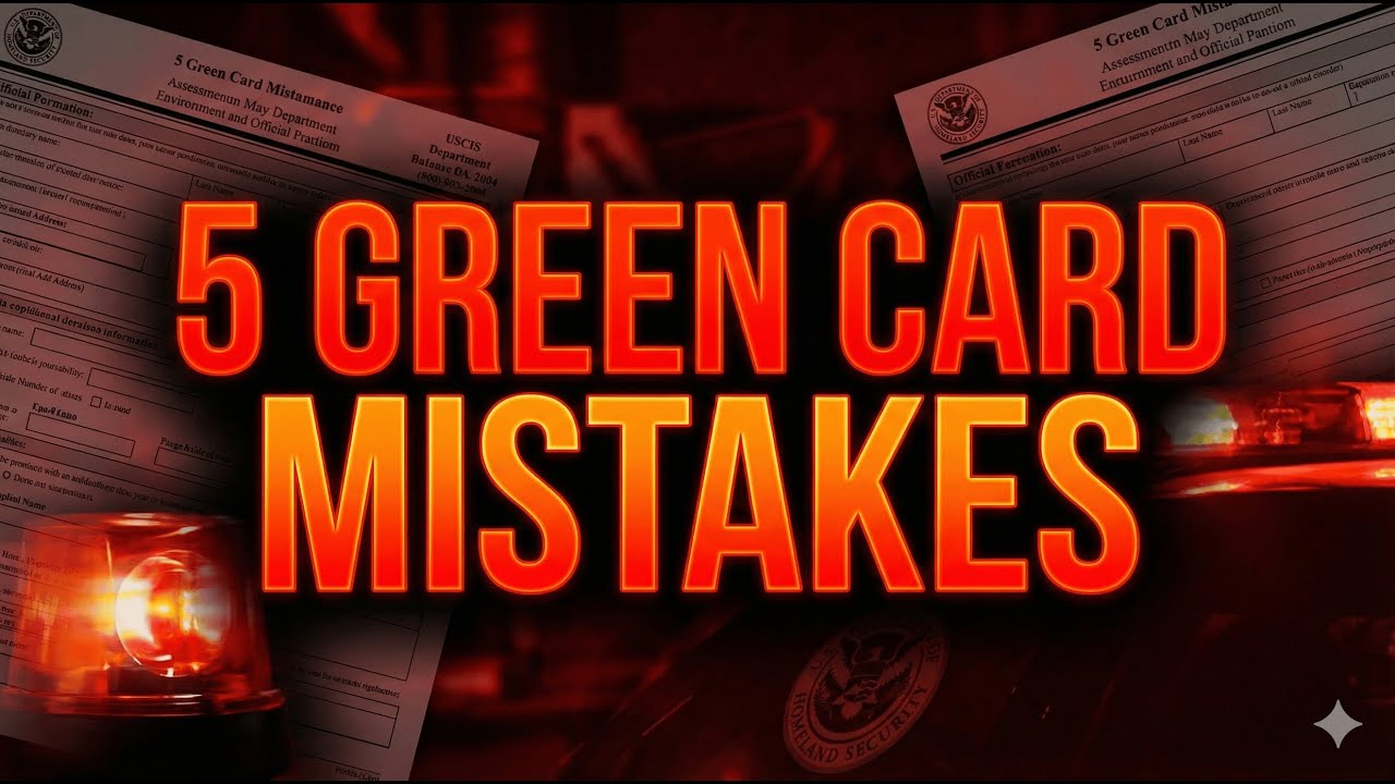 5 главных ошибок при получении грин-карты, которых ОБЯЗАТЕЛЬНО следует избегать в 2025 году 