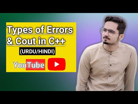 Types of Errors| cout in c++|2020|how to use endl in c++