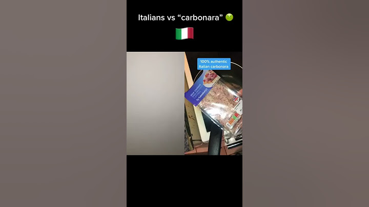 Italians reacting to WRONG CARBONARA 😱 #shorts