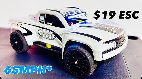 ARRMA Mojave Grom 65MPH🔥 Speed Run with an eBay special $19 ESC 👍