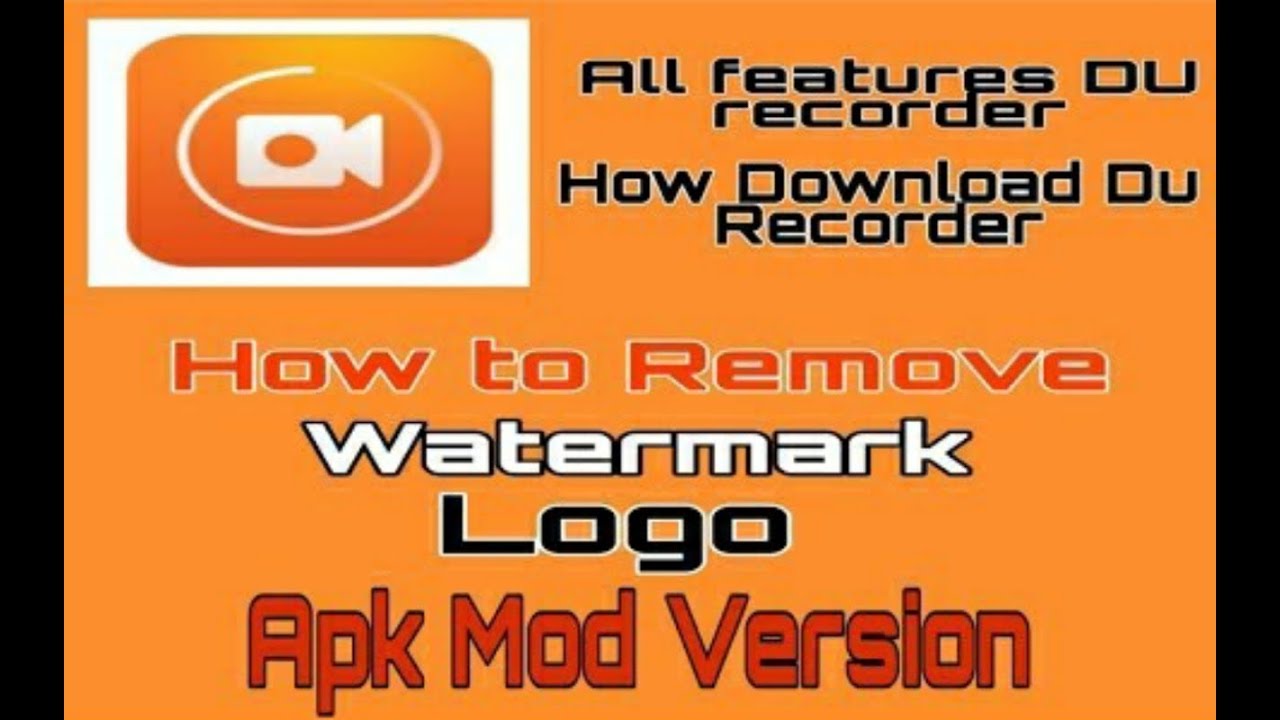 Du Recorder ! No watermark ! Screen Recorder !Live streaming ! 