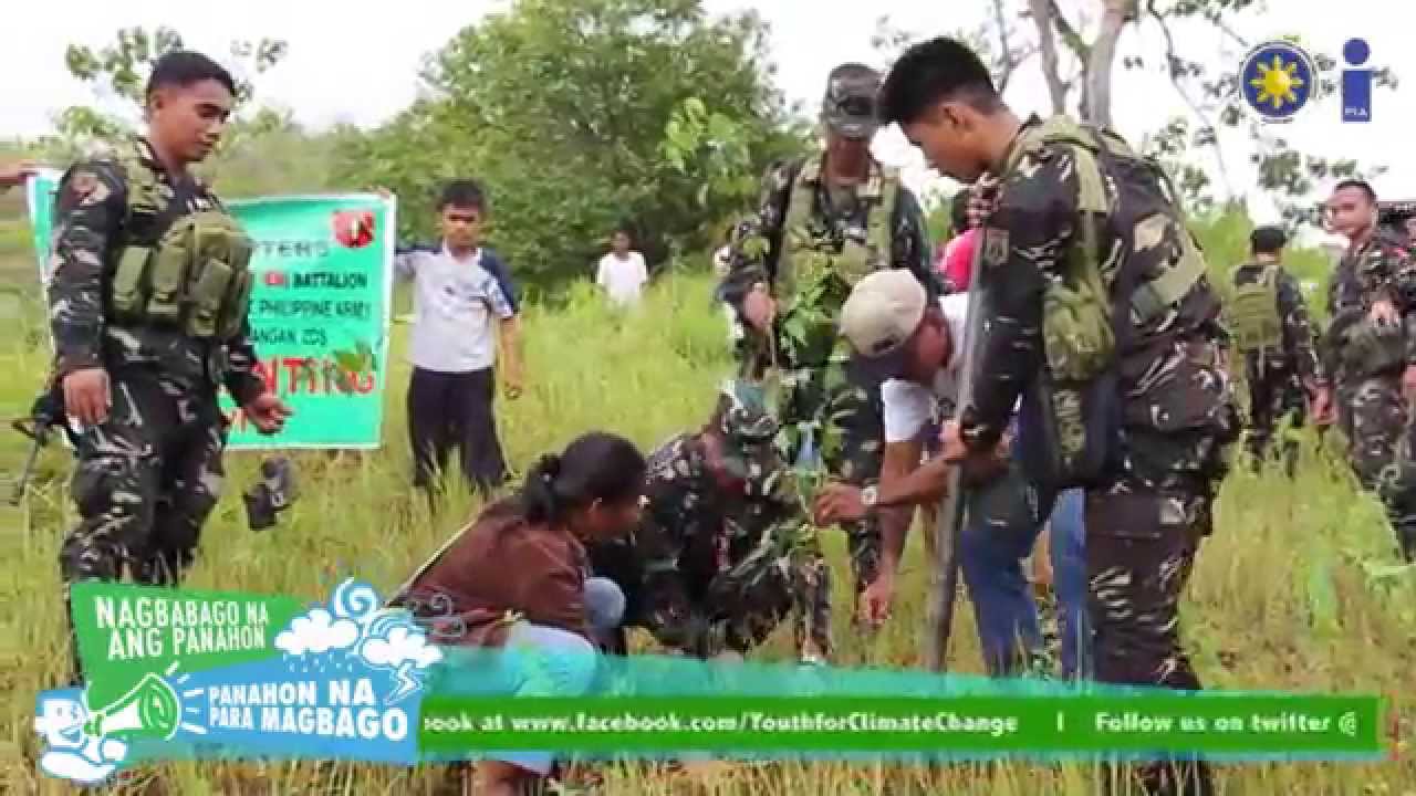 1st Field Artillery Battalion, Philippine Army tree planting in Tukuran