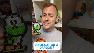 Is Yoshi a Dragon or a Dinosaur? #yoshi #nintendo #perlerbeadart