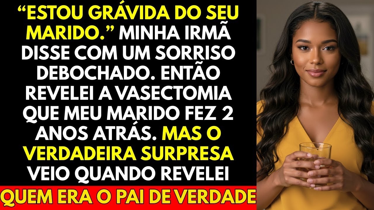 “Estou Grávida Do Seu Marido ” Minha Irmã Disse Com Um Sorriso Debochado  Então Revelei a