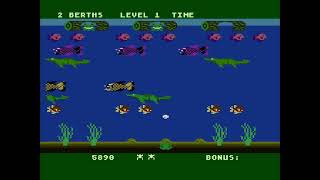 Frogger 2 Threee Deep (End/Fin) Atari 5200