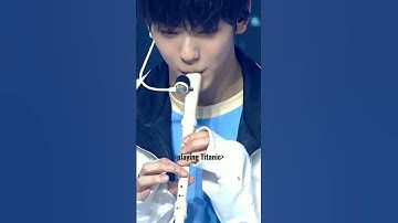 Thumbnail of Soobin playing Titanic by recorder#txt