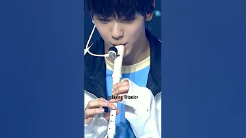 Soobin playing Titanic by recorder#txt
