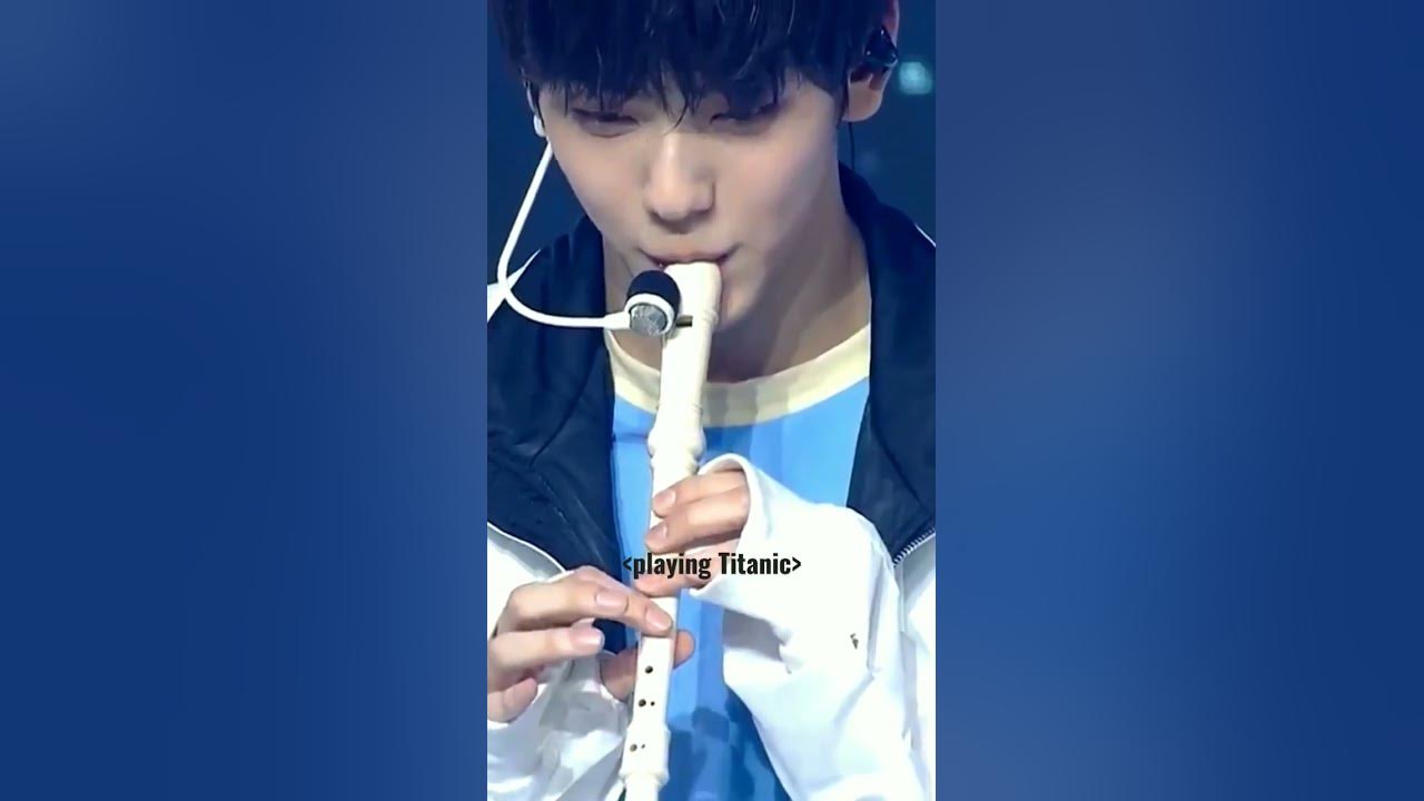 Soobin playing Titanic by recorder#txt