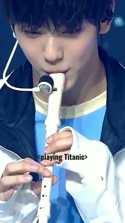 Soobin playing Titanic by recorder#txt